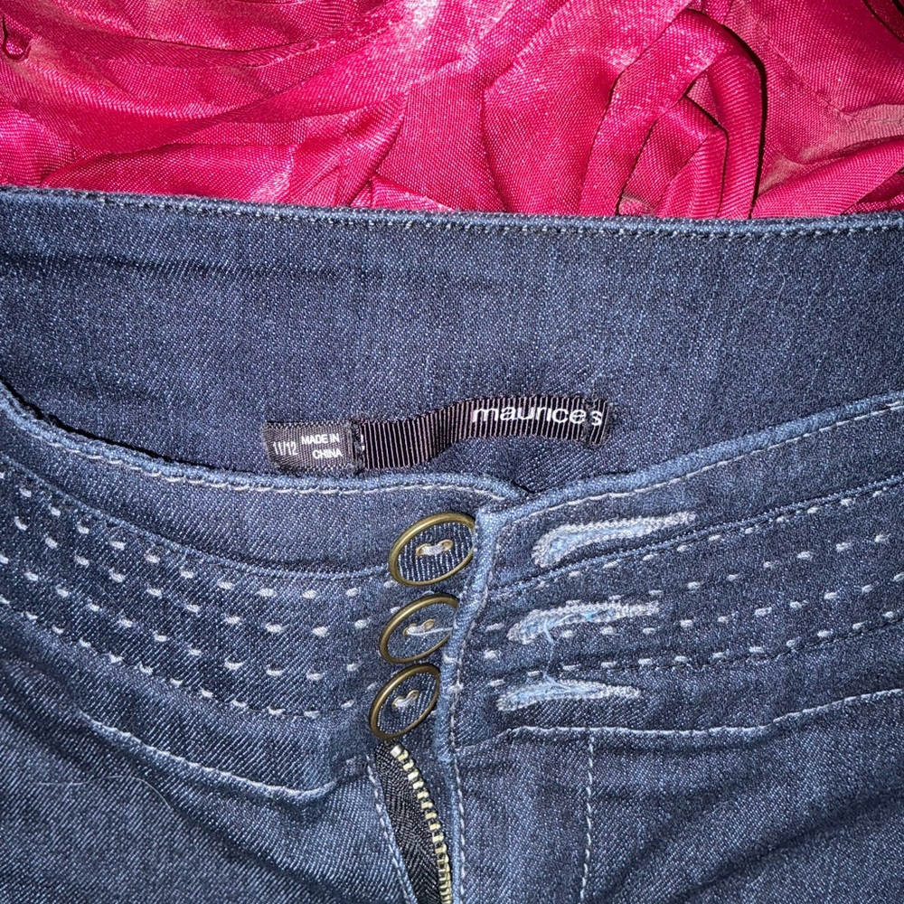 Maurices Dark Blue High Rise Women's Jeans